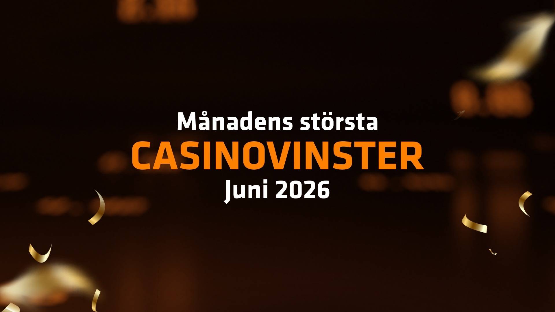 Månadens storvinster i Casinot hos nya expekt: Juni 2026