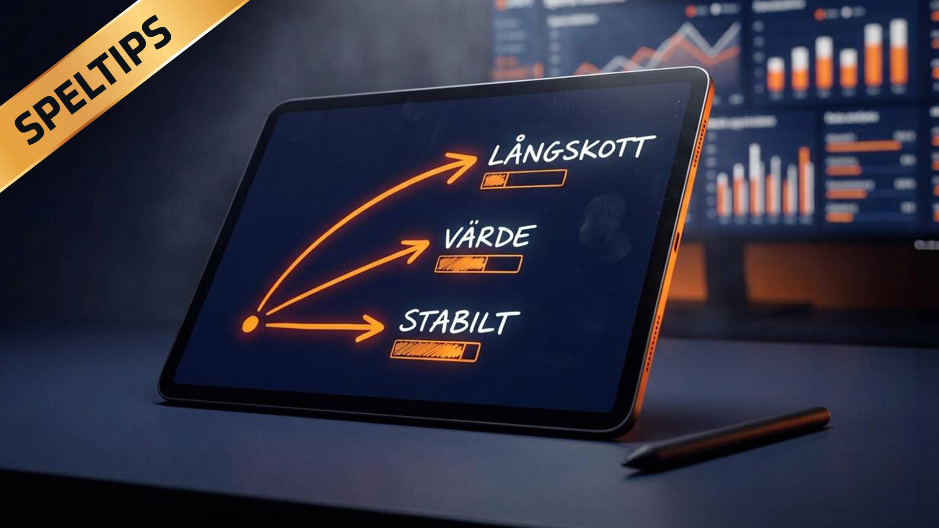Speltips fotboll: Stabilt, Värde, Långskott hos nya expekt